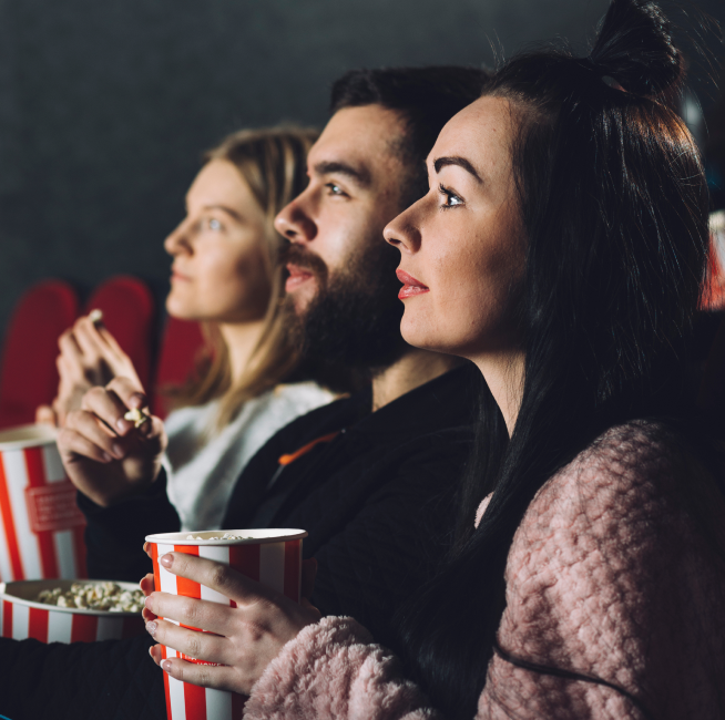 people enjoying film cinema 1